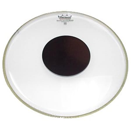 Remo 12 in. Controlled Sound Clear Black Dot Drumhead - Top Black Dot CS031210-U